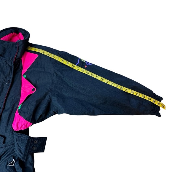 OBERMEYER 80’s 90’s Neon Escapade Snow Suit Size 4 - Picture 11 of 17
